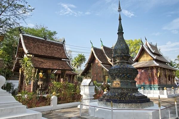 Red Chapel and Sim Wat Xieng Thong, Luang Prabang, Laos