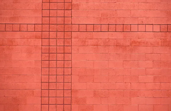 Framed Print : Red Concrete Wall Framed Print : Red Concrete Wall