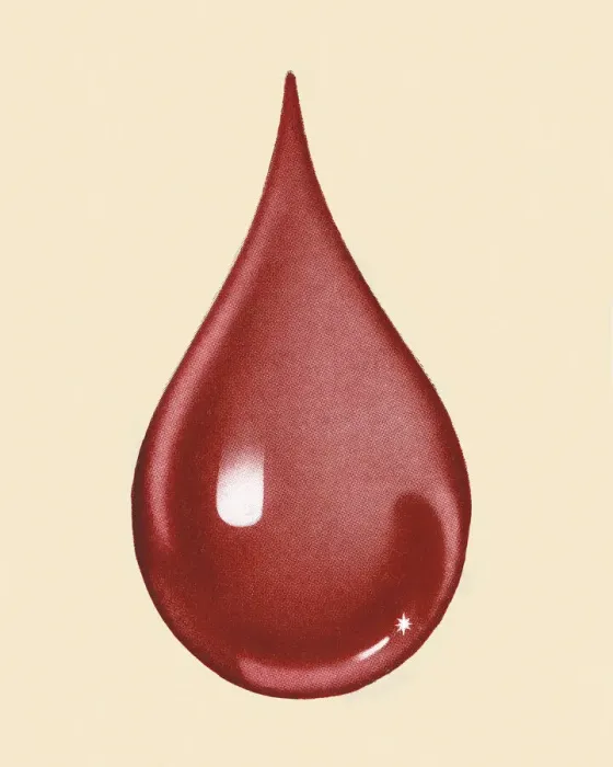 Framed Print : Red Drop