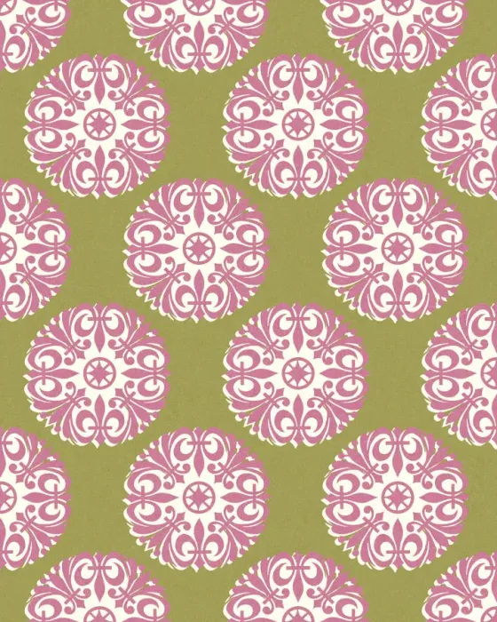 Framed Print : Red Fleur De Lis Pattern on Green Background Framed Print : Red Fleur De Lis Pattern on Green Background