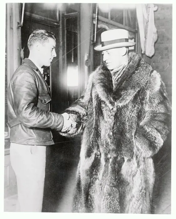 Framed Print : Red Grange and His Brother Garland Framed Print : Red Grange and His Brother Garland