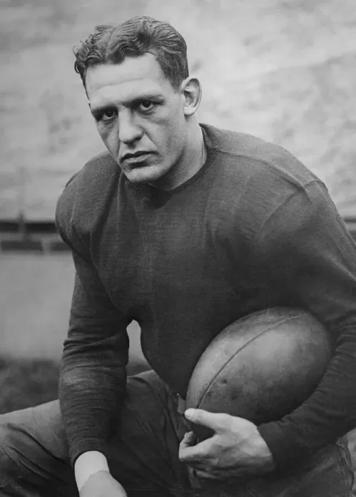 Framed Print : Red Grange Holding Football Framed Print : Red Grange Holding Football
