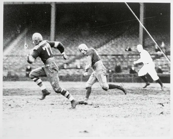 Framed Print : Red Grange Running for Touchdown Framed Print : Red Grange Running for Touchdown