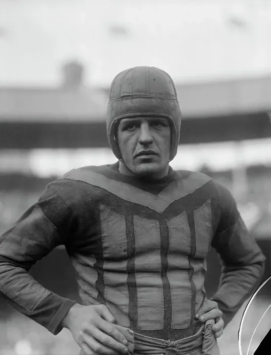 Framed Print : Red Grange in Uniform Framed Print : Red Grange in Uniform