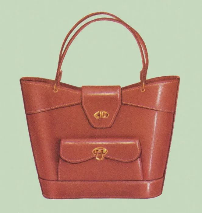 Framed Print : Red Handbag