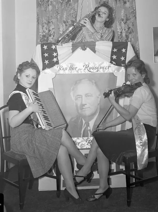 Framed Print : Red Heads Red-Hot-For-Roosevelt Framed Print : Red Heads Red-Hot-For-Roosevelt