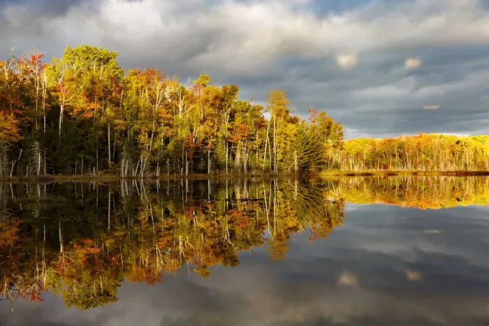 Framed Print : Red Jack Lake and sunrise reflection, Alger County, Upper Peninsula of Michigan, USA Framed Print : Red Jack Lake and sunrise reflection, Alger County, Upper Peninsula of Michigan, USA