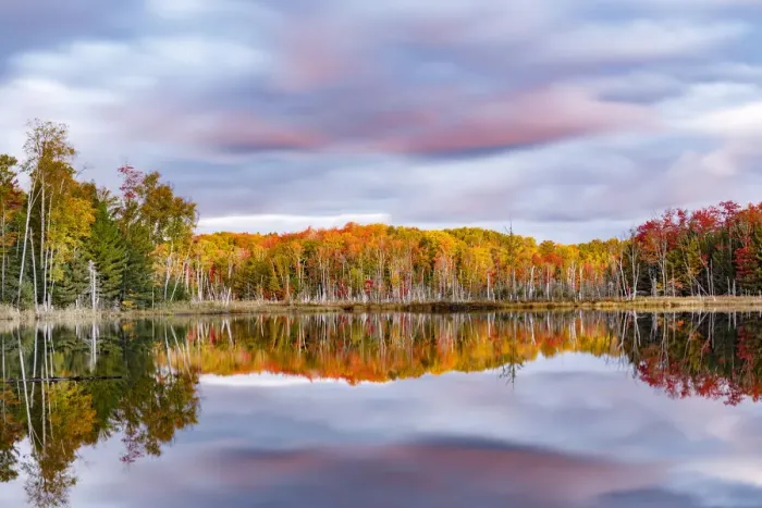 Framed Print : Red Jack Lake and sunrise reflection, Alger County, Upper Peninsula of Michigan, USA Framed Print : Red Jack Lake and sunrise reflection, Alger County, Upper Peninsula of Michigan, USA