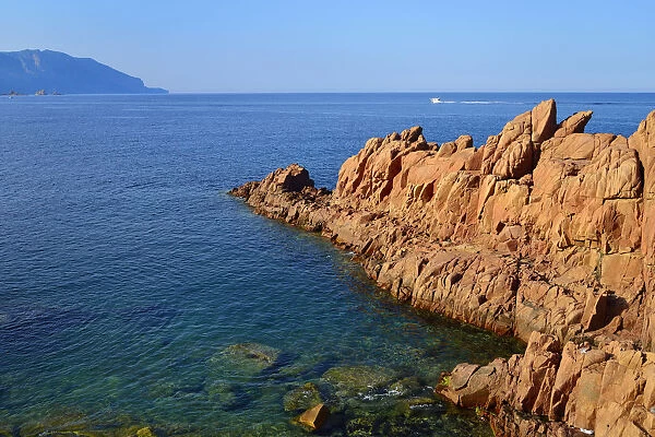 The red rocks of Arbatax, porphyry rocks, Tortoli, Province of Ogliastra, Sardinia, Italy