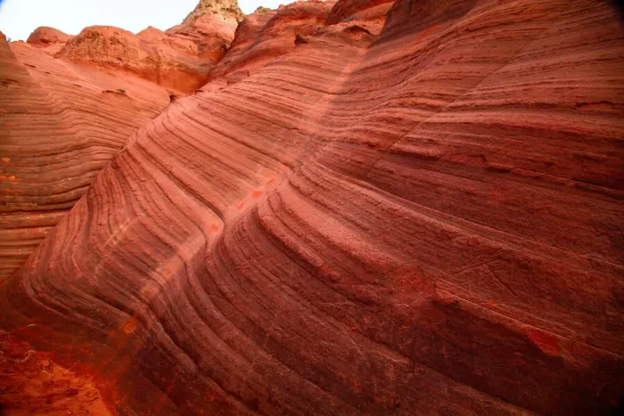 Framed Print : The red sand hill, Shaanxi Province, China