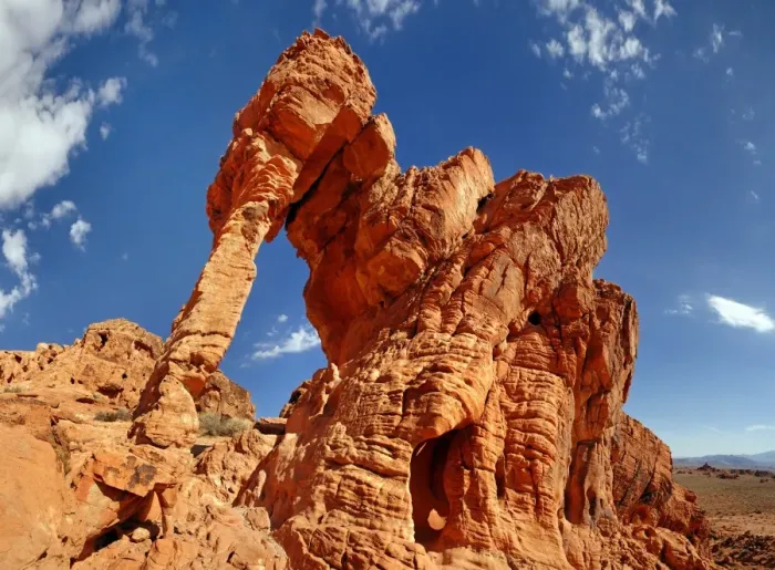 Framed Print : Red sandstone formation Elephant Rock, Valley of Fire, Nevada, United States Framed Print : Red sandstone formation Elephant Rock, Valley of Fire, Nevada, United States