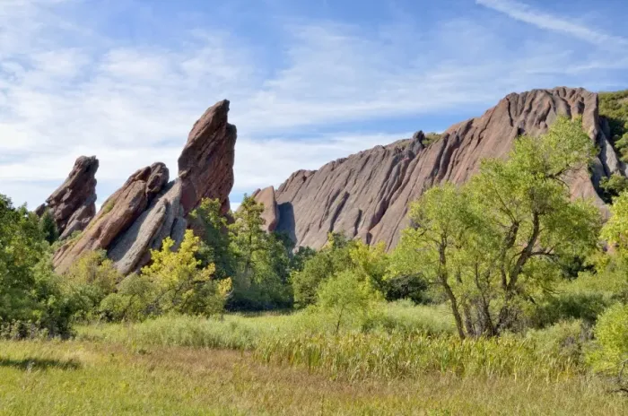 Framed Print : Red sandstone formations, Fountain Valley Trail, Boxborough State Park, Denver, Colorado, United States Framed Print : Red sandstone formations, Fountain Valley Trail, Boxborough State Park, Denver, Colorado, United States