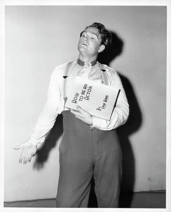Framed Print : Red Skelton In Merton Of The Movies