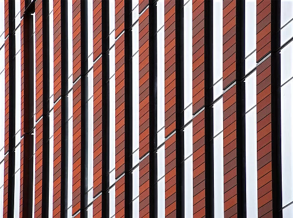 Red Striped Wall