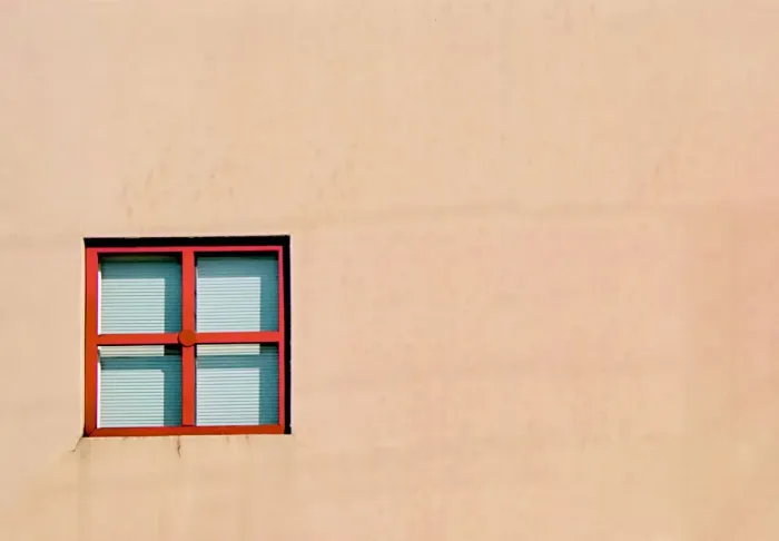 Framed Print : Red Window Framed Print : Red Window