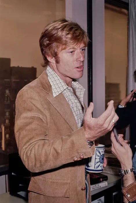 Framed Print : Redford at Press Conference Framed Print : Redford at Press Conference
