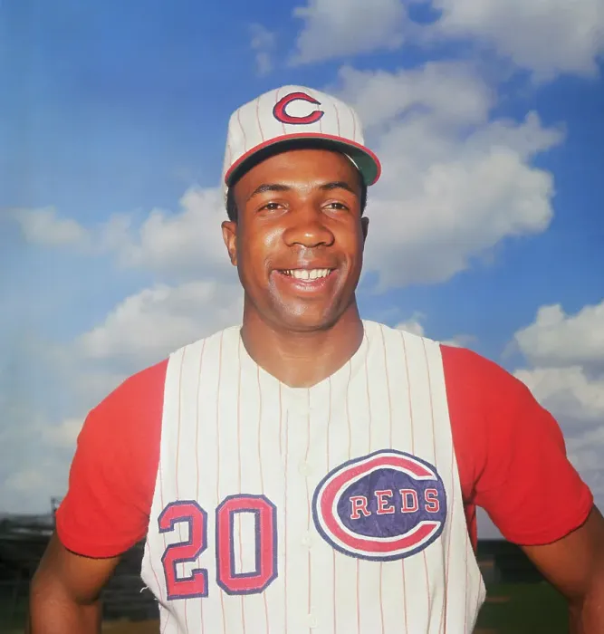 Framed Print : Reds Frank Robinson Smiling for Camera Framed Print : Reds Frank Robinson Smiling for Camera