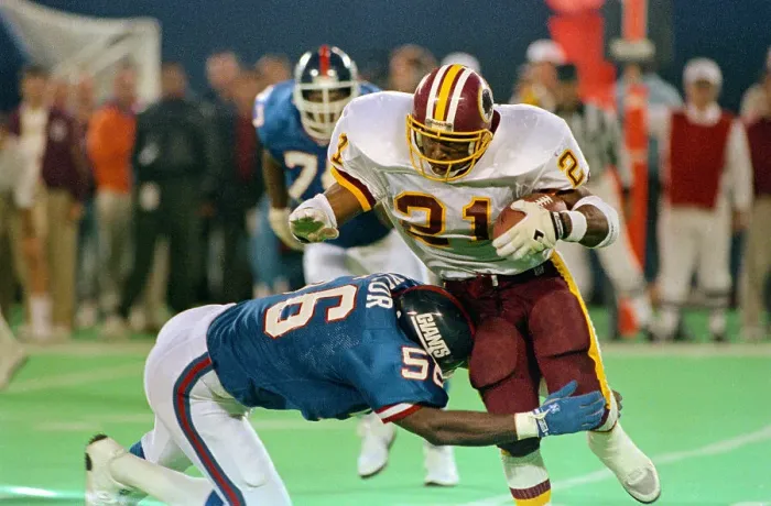 Framed Print : Redskin Ernest Byner Running Ball Framed Print : Redskin Ernest Byner Running Ball