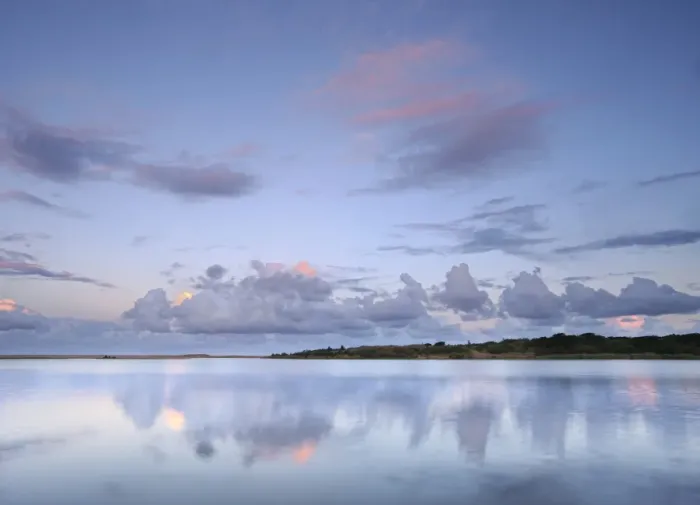 Framed Print : Reflected clouds in shoreline estuary system, St Lucia, Kwazulu-Natal, South Africa Framed Print : Reflected clouds in shoreline estuary system, St Lucia, Kwazulu-Natal, South Africa