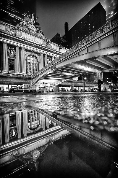 Reflecting on Grand Central Station NYC