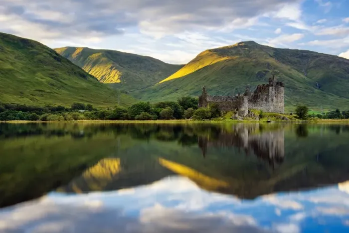 Framed Print : The Reflection of Kilchurn Castle Framed Print : The Reflection of Kilchurn Castle