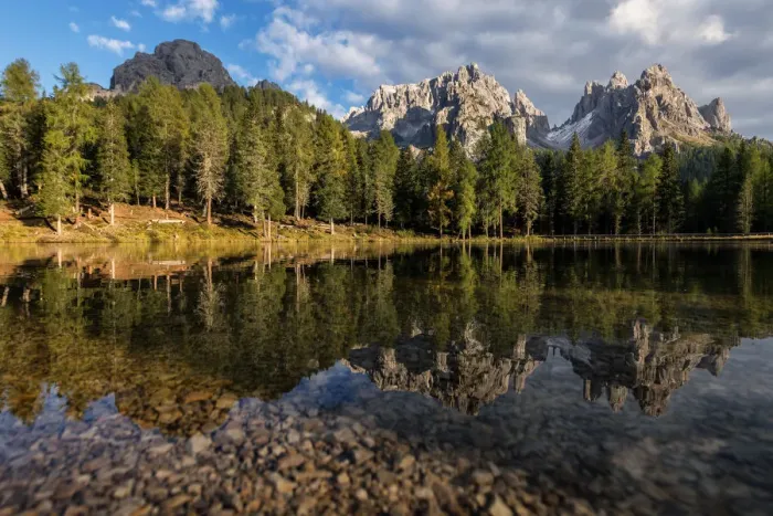 Framed Print : The reflection of Mountain