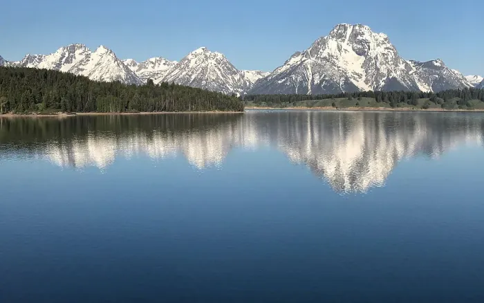 Framed Print : Reflection Mountain at Jackson Lake 4 Framed Print : Reflection Mountain at Jackson Lake 4