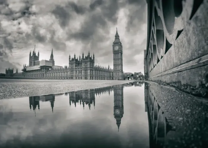 Framed Print : Reflection at Westminster Framed Print : Reflection at Westminster