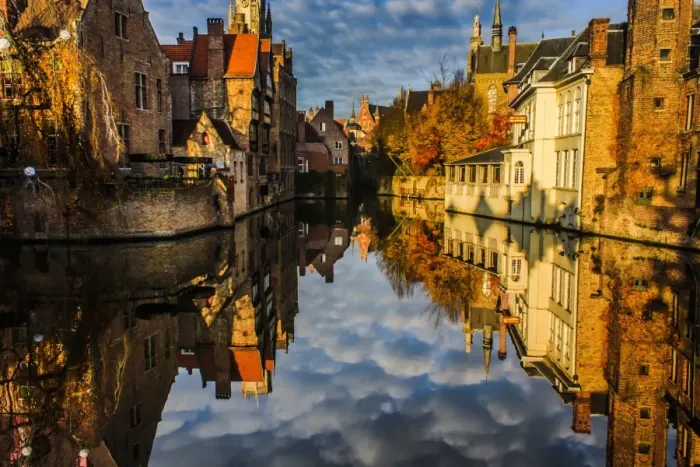 Framed Print : Reflections of Bruges Framed Print : Reflections of Bruges