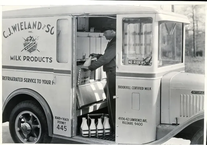 Framed Print : Refrigerated Service To Your Door Framed Print : Refrigerated Service To Your Door