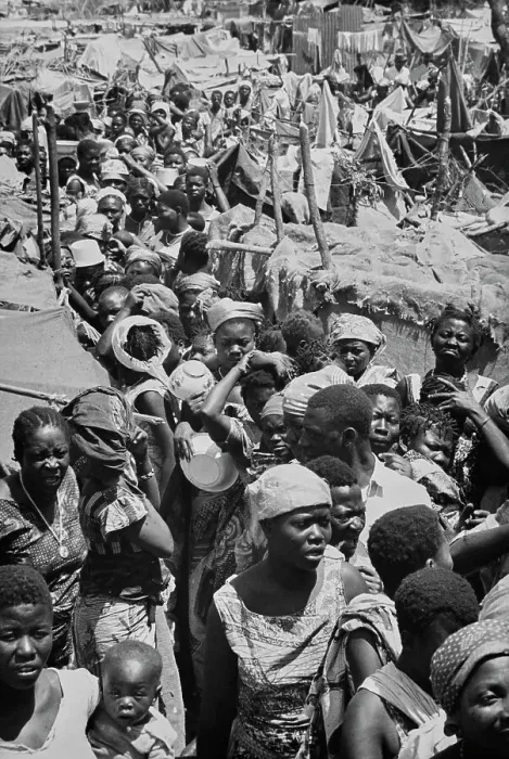 Framed Print : Refugee Camp, Congo Framed Print : Refugee Camp, Congo