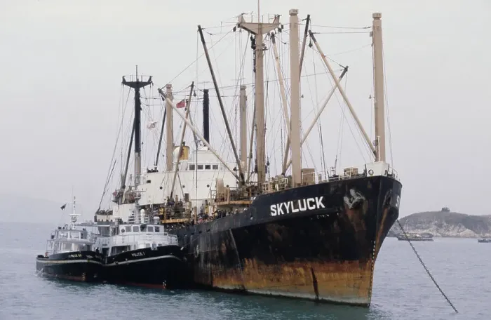Framed Print : Refugee Ship In Hong Kong