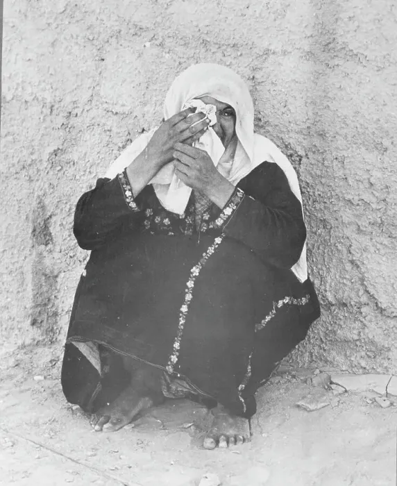 Framed Print : Refugee Woman Crying Framed Print : Refugee Woman Crying