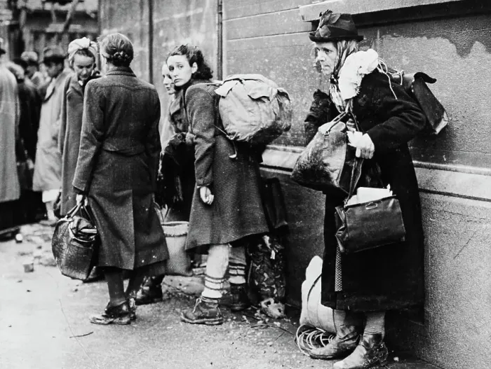 Framed Print : Refugees In Germany Framed Print : Refugees In Germany