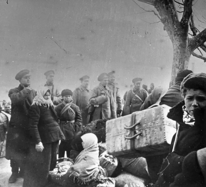 Framed Print : Refugees In Shanghai Framed Print : Refugees In Shanghai