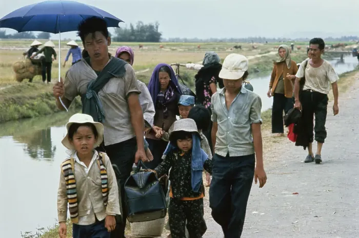 Framed Print : Refugees In Vietnam