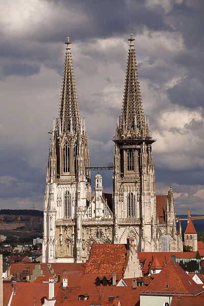 Regensburg Cathedral, Regensburg, Bavaria, Germany