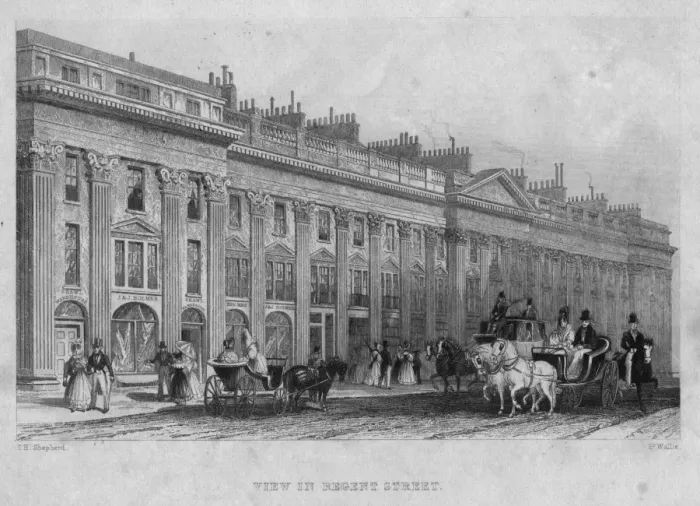 Framed Print : Regent Street Framed Print : Regent Street