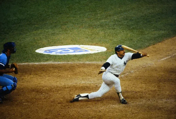 Framed Print : Reggie Jackson Batting Framed Print : Reggie Jackson Batting