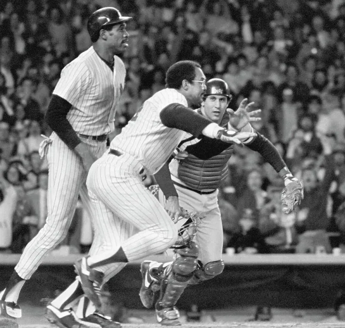 Framed Print : Reggie Jackson Running Toward Pitcher's Mound Framed Print : Reggie Jackson Running Toward Pitcher's Mound
