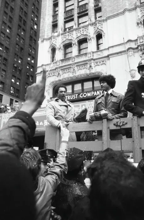 Framed Print : Reggie Jackson in Ticker Tape Parade Framed Print : Reggie Jackson in Ticker Tape Parade
