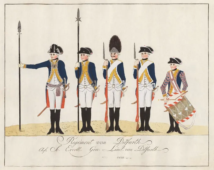 Framed Print : Regiment fon Ditfurth Framed Print : Regiment fon Ditfurth