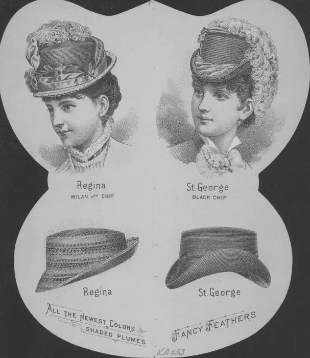 Framed Print : Regina And St. George Womens Hats Framed Print : Regina And St. George Womens Hats