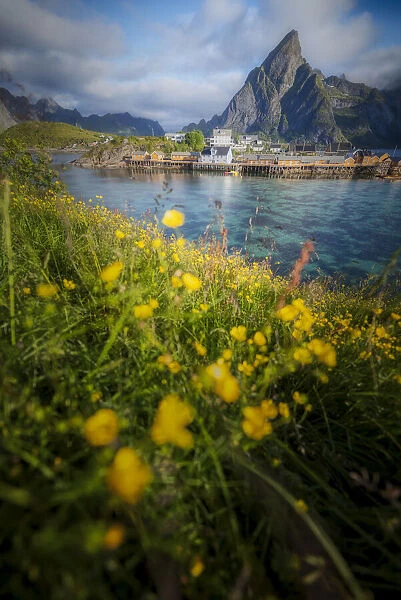 Reine village in the Summer, Lofoten Islands, Norway
