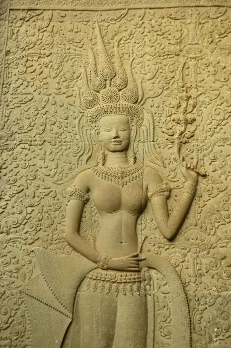 Framed Print : Relief of Angkor Wat Framed Print : Relief of Angkor Wat
