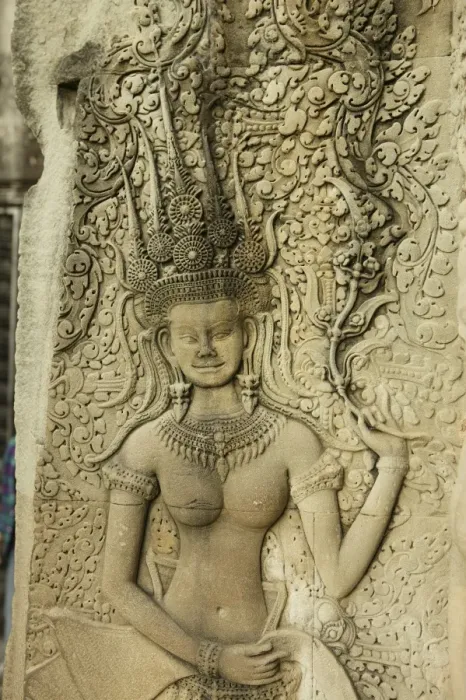 Framed Print : Relief of Angkor Wat Framed Print : Relief of Angkor Wat