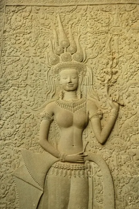 Framed Print : Relief of Angkor Wat Framed Print : Relief of Angkor Wat