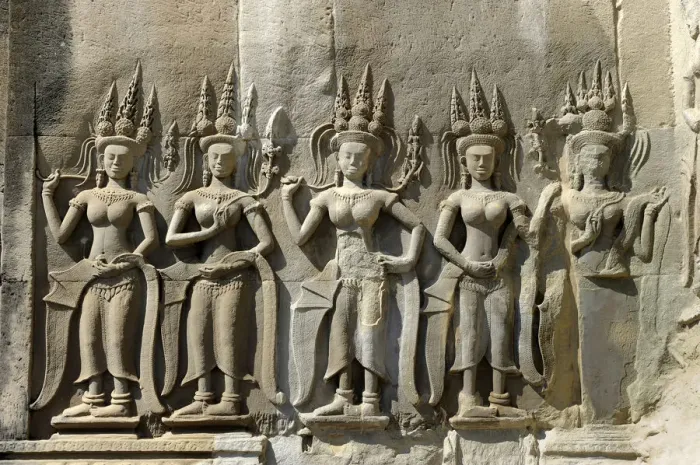 Framed Print : Relief in Angkor Wat temple complex, Cambodia, Southeast Asia, Asia Framed Print : Relief in Angkor Wat temple complex, Cambodia, Southeast Asia, Asia