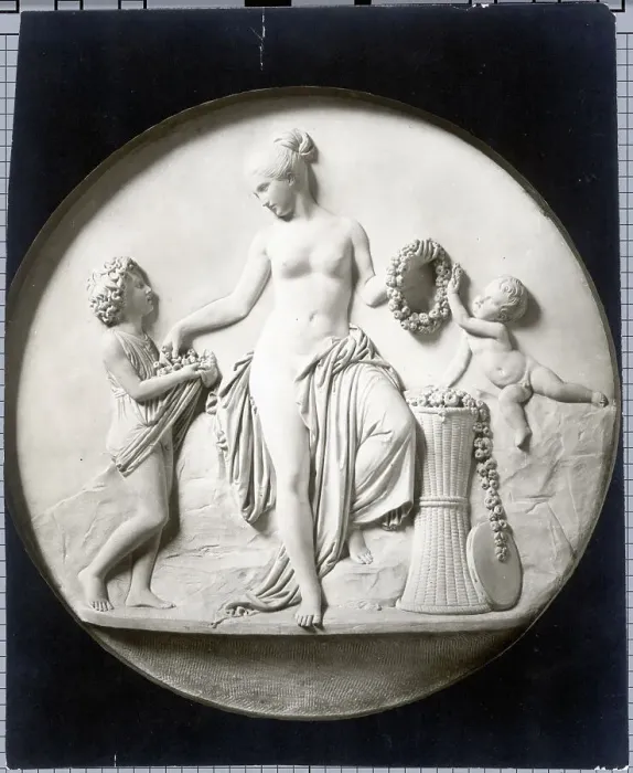 Framed Print : Relief Sculpture;Youths, Child Frolic Framed Print : Relief Sculpture;Youths, Child Frolic