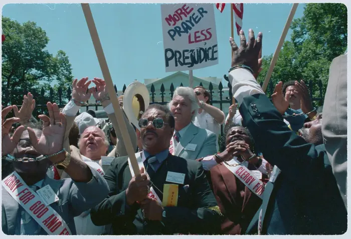 Framed Print : Religious Freedom Protesters Framed Print : Religious Freedom Protesters